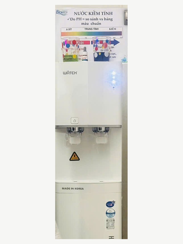 Máy lọc nước nóng lạnh Watek
